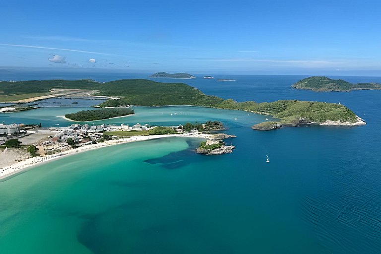Apartamentos nuevos, elegantes y maravillosos en Cabo Frio