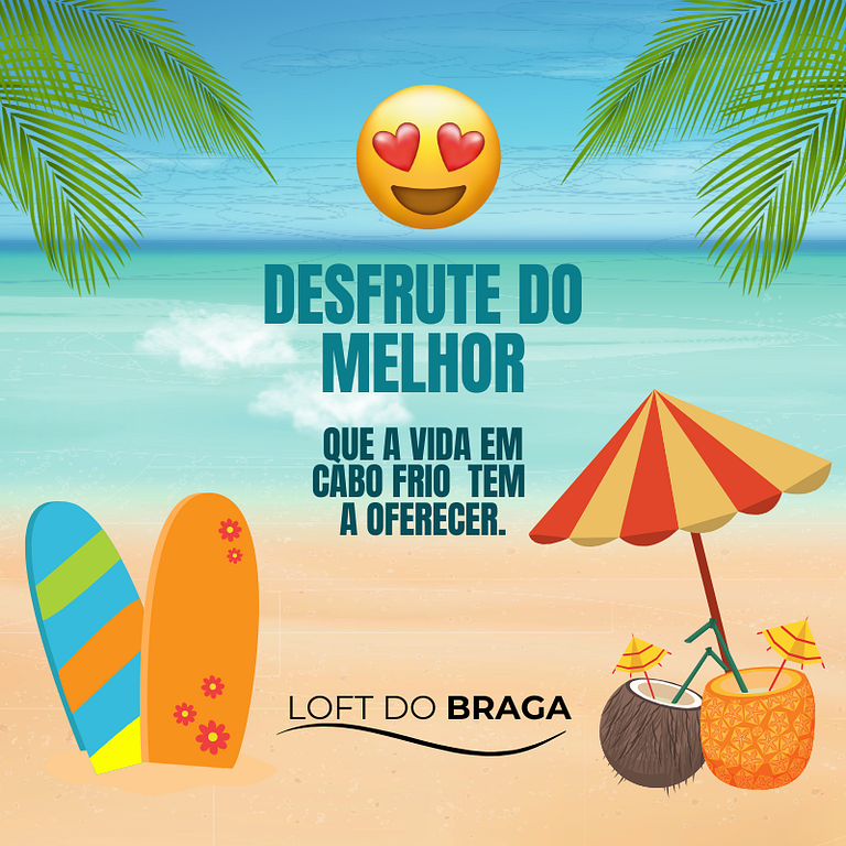 New, Stylish and Wonderful Apartments in Cabo Frio in Braga