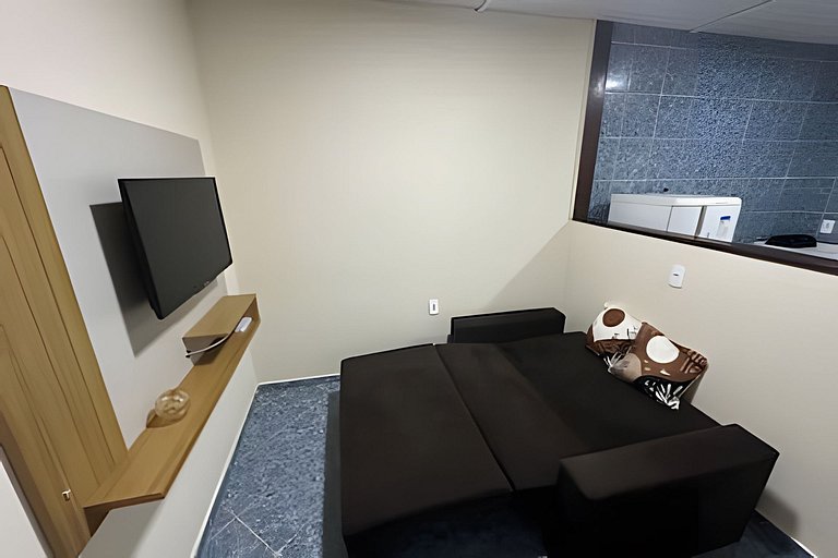 Apto São Pedro > Aconchegante!!! c/Vista e Wi-Fi