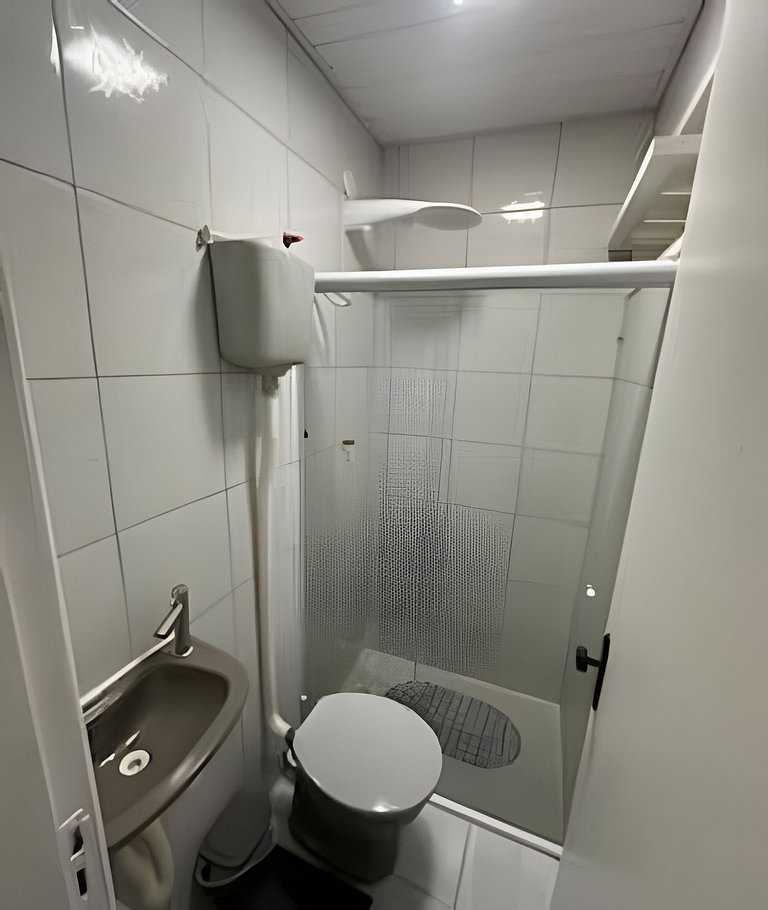Apartamento em São Pedro aconchegante com vista