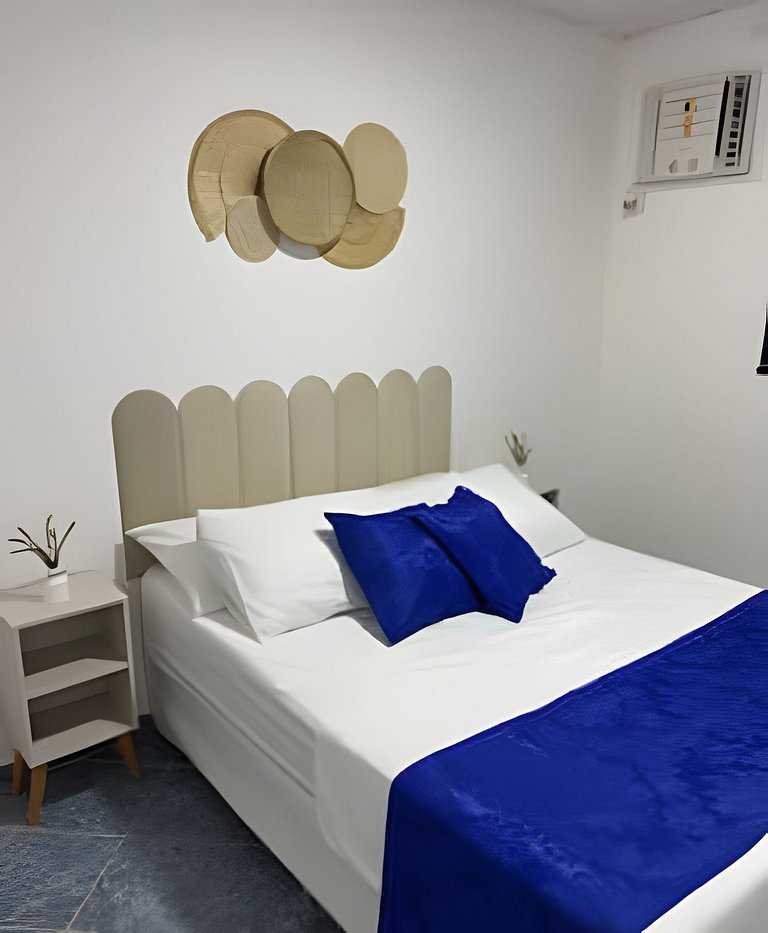 Apto São Pedro > Aconchegante! c/ Vista, Ar, Wi-Fi