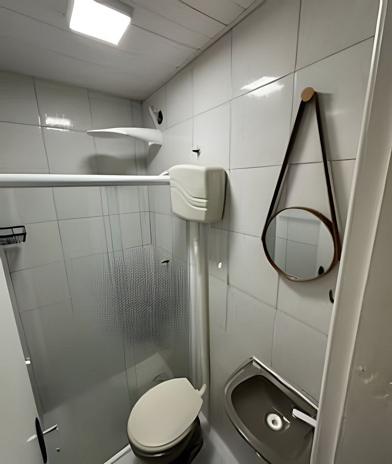 Apto São Pedro > Aconchegante! c/ Vista, Ar, Wi-Fi