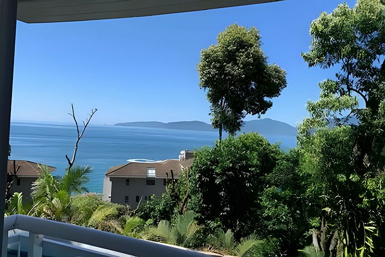 Apto Resort Angra >Espetacular Vista MAR >Ar,Wi-Fi