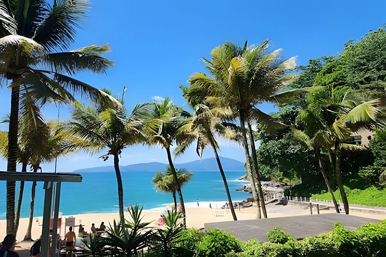 Apto Resort Angra >Espetacular Vista MAR >Ar,Wi-Fi