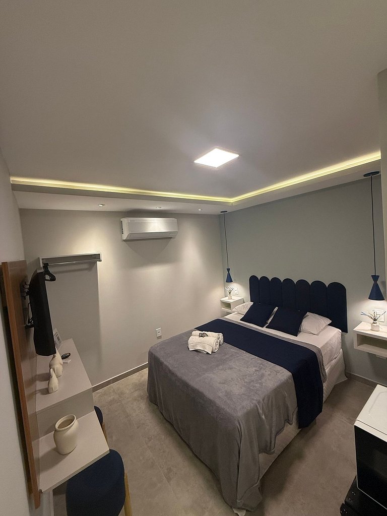 Apto moderno e estiloso em Cabo Frio, c/Ar > N°01