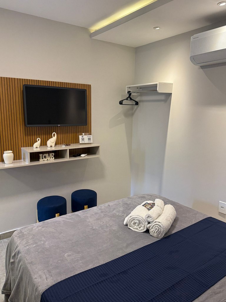 Apto moderno e estiloso em Cabo Frio, c/Ar > N°01