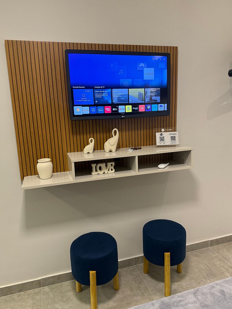 Apto moderno e estiloso em Cabo Frio, c/Ar > N°01