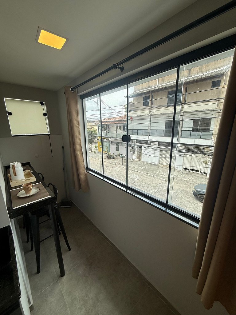 Apto moderno e estiloso em Cabo Frio, c/Ar > N°01